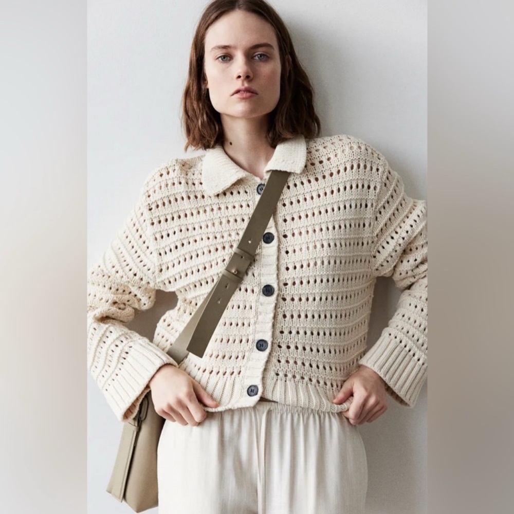 H&M Crochet Cardigan